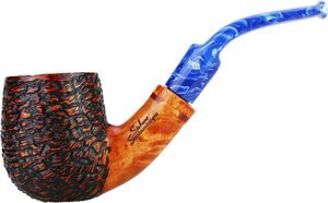 Pfeifen Freehand Pfeifen  Stefano Santambrogio Rustic  medium (interne Nr. 249)