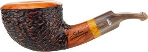 Pfeifen Freehand Pfeifen  Stefano Santambrogio Rustic big (interne Nr. 275)