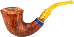 Pfeifen Freehand Pfeifen  Stefano Santambrogio FP big Calabash (interne Nr. 304)