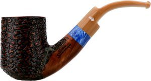 Pfeifen Freehand Pfeifen  Stefano Santambrogio Rustic Big (interne Nr. 340)