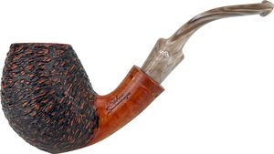 Pfeifen Freehand Pfeifen  Stefano Santambrogio Rustic big (interne Nr. 390)