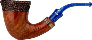 Stefano Santambrogio Pfeifen Rustic big Calabash (interne Nr. 400)