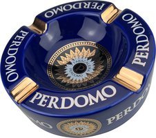 Zigarrenzubehör Aschenbecher  Perdomo blau gold mit 4 Ablagen (1006733054)