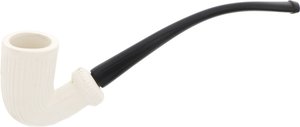 Pfeifen Serienpfeifen  Old German Clay Pipes Holler Ebonit #40