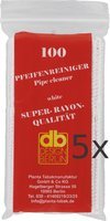 DB Design Berlin Pipe Cleaner Rayon SPARPACKUNG - 100er Packung (5 Beutel mit 5% Preisvorteil)