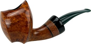 Pfeifen Freehand Pfeifen  Daniel Mustran No. 17 Dark Green Asymmetric