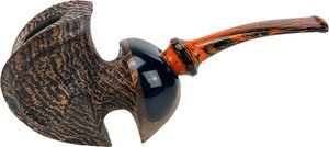 Pfeifen Freehand Pfeifen  Daniel Mustran No. 18 Semi Transparent Shank