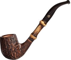Pfeifen Serienpfeifen  Rattray's Bent Sandblast Brown B-Stock (16855)