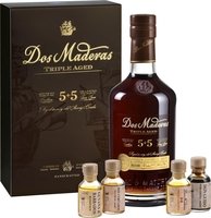 Spirituosen Rum  Dos Maderas 5+5 und 4 x 22 ml Minis (0,7 l / 40 % vol.) (950183)