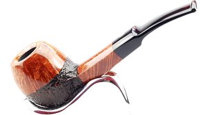 Pfeifen Serienpfeifen  Savinelli Apple Teilrustiziert Pfeife  5523