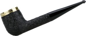 Pfeifen Serienpfeifen  Dunhill Pipes No. 4103 Billiard Special Design Rim 18C Gold (Nr. 162)