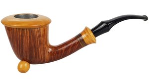 Pfeifen Freehand Pfeifen  Teddy Knudsen Eagle Cap Calabash (19009)
