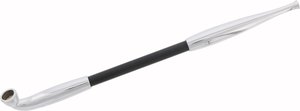 Tsuge Kiseru Marufuku Schwarz lang (6114)
