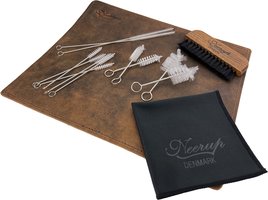 Pfeifenzubehör Pfeifenpflege  Neerup cleaning kit mit Ledermatte ohne Etui