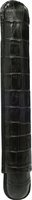Martin Wess Churchill leather cigarcase collection 1er Kroko schwarz (594-1)
