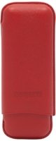 Martin Wess robusto leather cigarcase collection 2er Dante Red