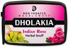 Dholakia Snuff Herbal Indian Rose (tabakfrei) 9g