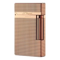 Zigarrenzubehör Feuerzeug  S.T. Dupont Rose vergoldet Carré Côte d`Azur (016424)