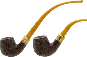 Pfeifen Serienpfeifen  Rattray's rustic Mundstück gelb (16462)