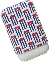Zigarrenzubehör Etui  Elie Bleu Small Cuban Flags für 3 Zigarren