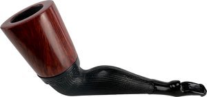 Pfeifen Serienpfeifen  Old German Clay Pipes glatt mit zusätzlichem Wechselkopf (interne Nr. 5)