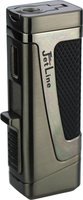 Zigarrenzubehör Feuerzeug  Jet Line gunmetal-silber (49-330-gu)