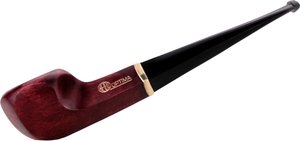 Pfeifen Serienpfeifen  Heibe Nuss Optima Shag schwarzes Mundstück