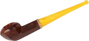 Pfeifen Serienpfeifen  Heibe Hexagen Shag Gelbes Mundstück