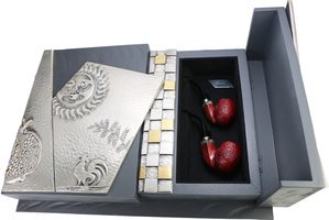 Mastro de Paja Limited Edition 2 Pipes in Casket with book (english)
