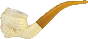 Heibe Meerschaum Pipe Bent (Nr. 113)