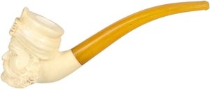 Heibe Meerschaum Pipe Bent (Nr. 131)
