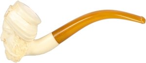 Heibe Meerschaum Pipe Bent (Nr. 135)