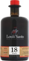 Louis Santo Ron Dominicano 18 Jahre Single Rum (0,5 l / 44 % Vol.)