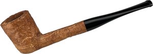Old German Clay Pipes Basic Briar Midsize Billiard (BB-02)