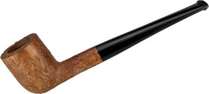 Old German Clay Pipes Basic Briar Small Billiard (BB-03)