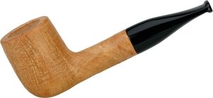 Old German Clay Pipes Basic Briar Shorty Nr. 4 Billiard 9mm