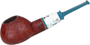 Pfeifen Freehand Pfeifen  Sabina Pipes Apple Sandgestrahlt mit recycelten Küchearmaturen