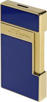 S.T. Dupont Slimmy Lack blau / gold (028005)