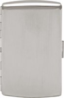 Pearl cigarillo case 12er silver satin finish (21926-61)
