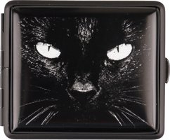 Zigarrenzubehör Etui  Classic 18er Katze Metall (603341)