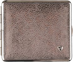 Zigarrenzubehör Etui  Classic 18er Soft Leder beige Rahmen nickel (605628)