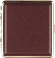 Zigarrenzubehör Etui  Classic 20er Leder dunkel rot (605644)