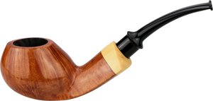 Idea Pipes Pfeifen Egg glatt braun 9mm (Nr. 2005)