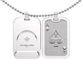 Zigarrenzubehör Schneider  Les Fines Lames Ace of Spades Silber (17185)