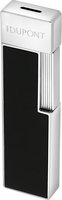 Zigarrenzubehör Feuerzeug  S.T. Dupont Lauer black/chrome (030111)