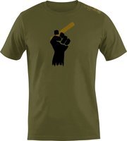 Zigarrenzubehör Merchandise  Ciguerilla Shirt oliv schwarze Faust (Gr. XXL)