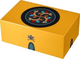 Zigarrenzubehör Humidor  Totem Accessories Feathered Serpent für 100 Zigarren