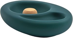 Chacom Pipe Ashtray Keramik grün matt (17066)