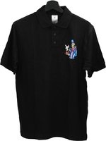 Pfeifenzubehör Merchandise  Mastro de Paja Polohemd schwarz Motiv 1 Größe S