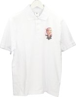 Pfeifenzubehör Merchandise  Mastro de Paja Polohemd weiß Motiv 3 Größe L